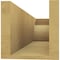 Ekena Millwork 6in. W x 6in. H x 24in. L Rivera Woodgrain TimberThane Rafter Tail, Primed Tan RFTUR06X06X24RIVRCPR - alternate 6